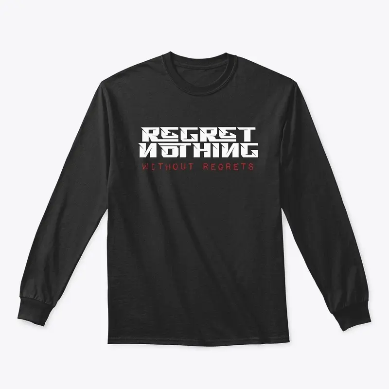 Regret Nothing BLk